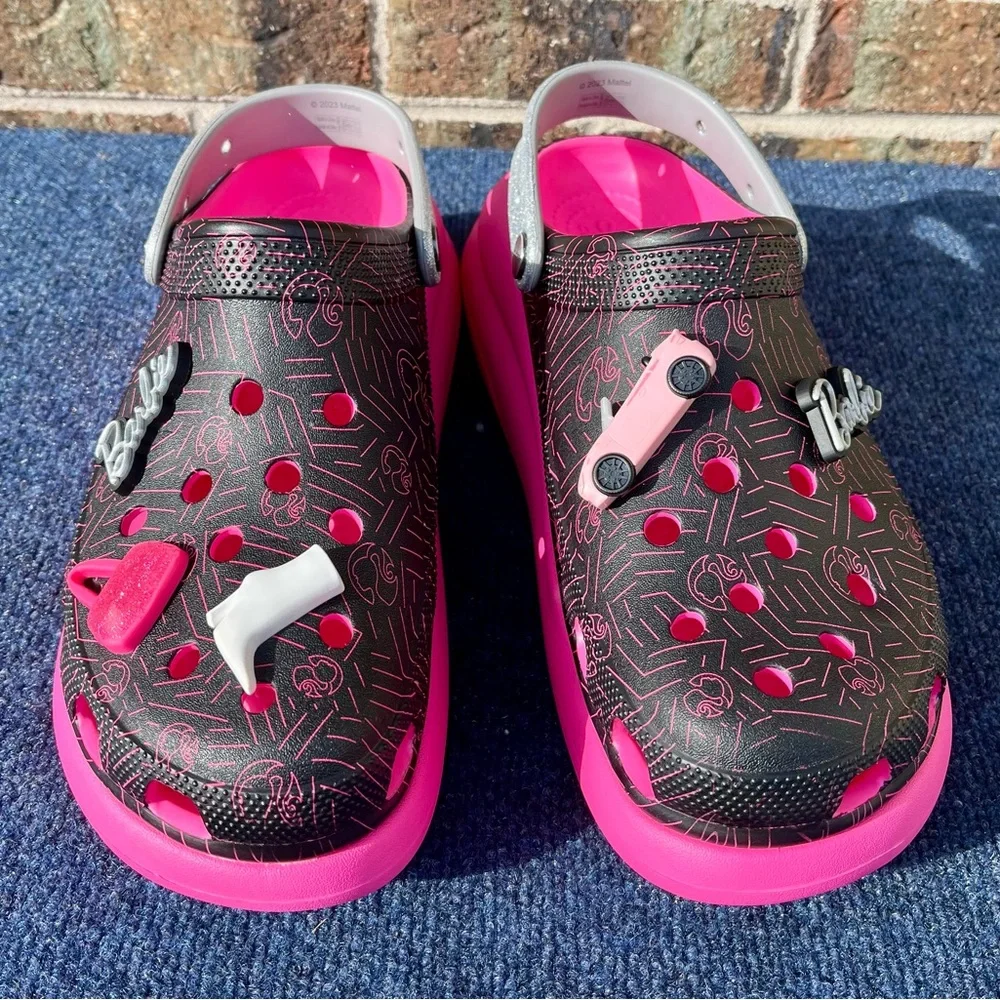 Barbie CROCS Women Size 12 Wedge New w/o tags - Picture 4 of 9
